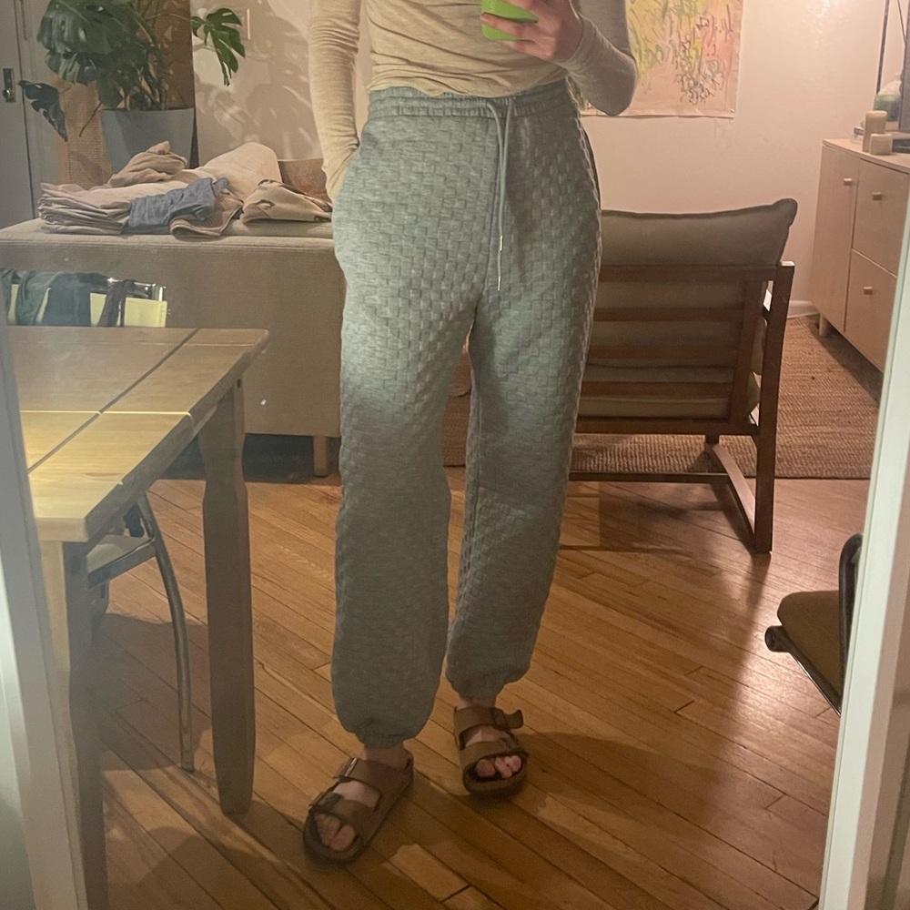 Rivir Checked Sweatpants - Picture 2 of 7